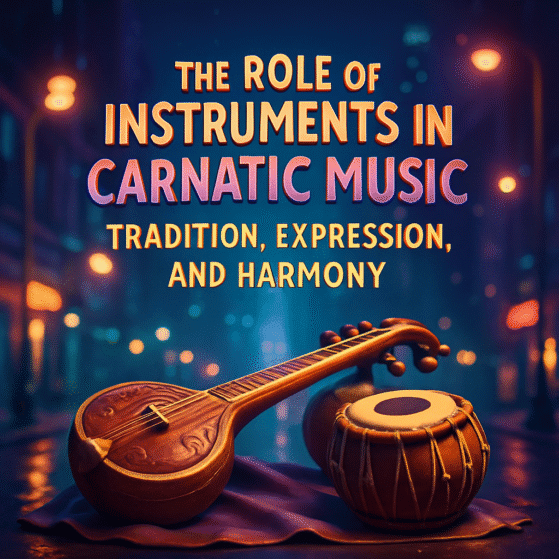 Carnatic music instruments