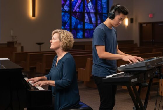 piano for worship