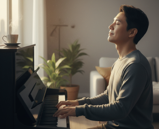 Stress Relief and Mental Well-Being | Benefits of Piano in Daily Life