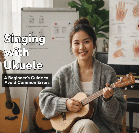 Singing with ukulele