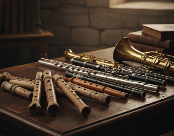 Popular Wind Instruments and the Haunting Origins of the Flute