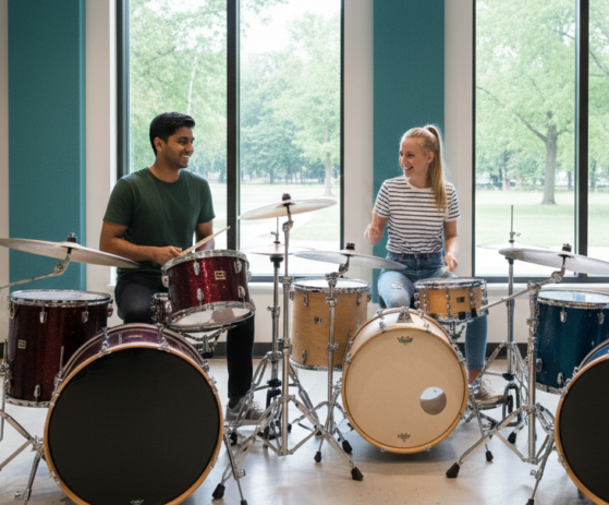 Drummers as Team Players