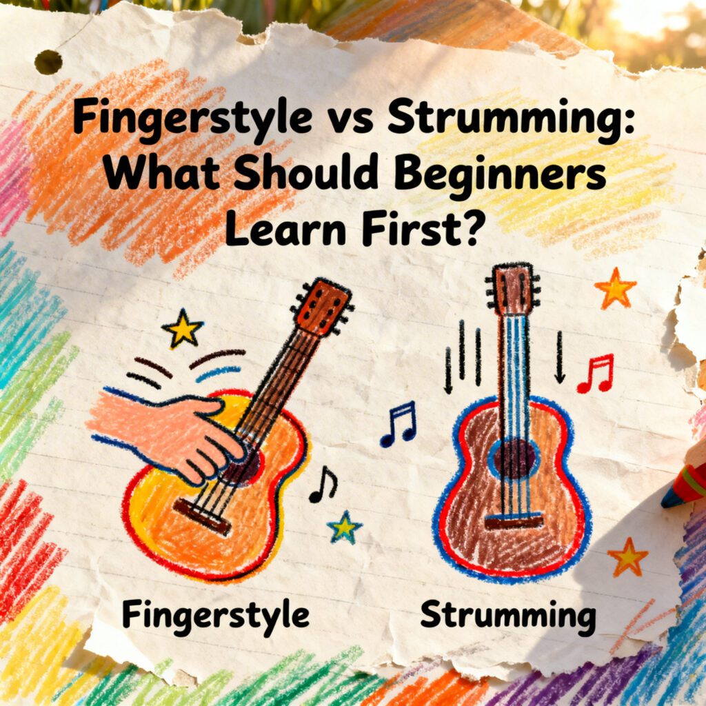 Strumming or fingerstyle for beginners