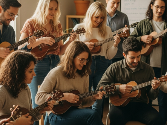 Ukulele Ensemble Playing