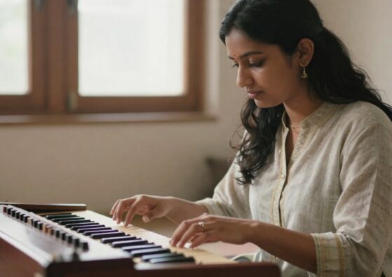 Role of the harmonium