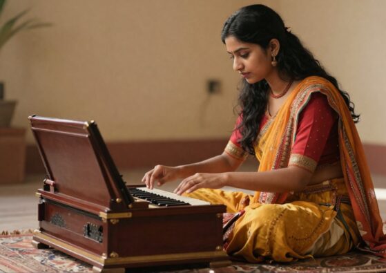 Role of the harmonium