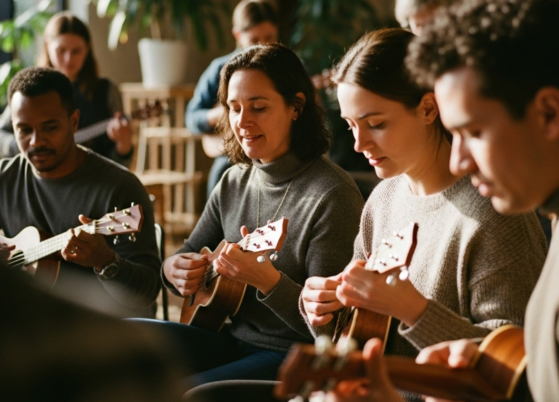 Ukulele Ensemble Playing