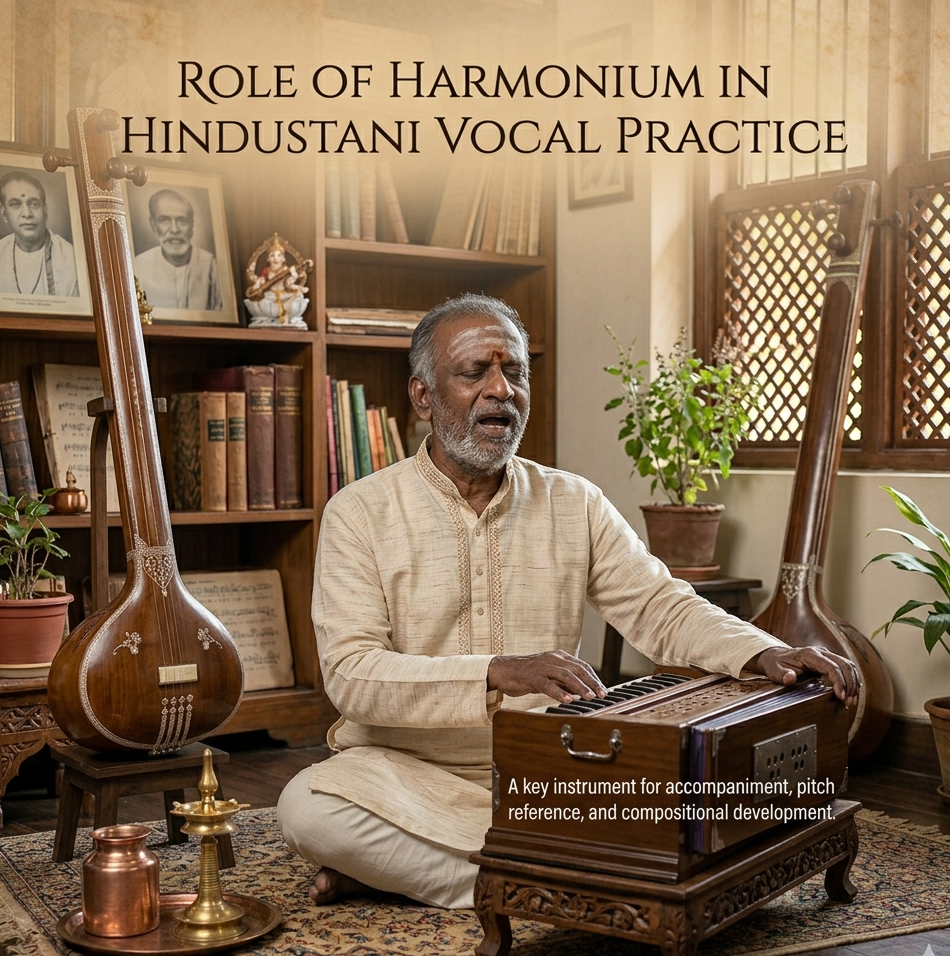Role of the harmonium