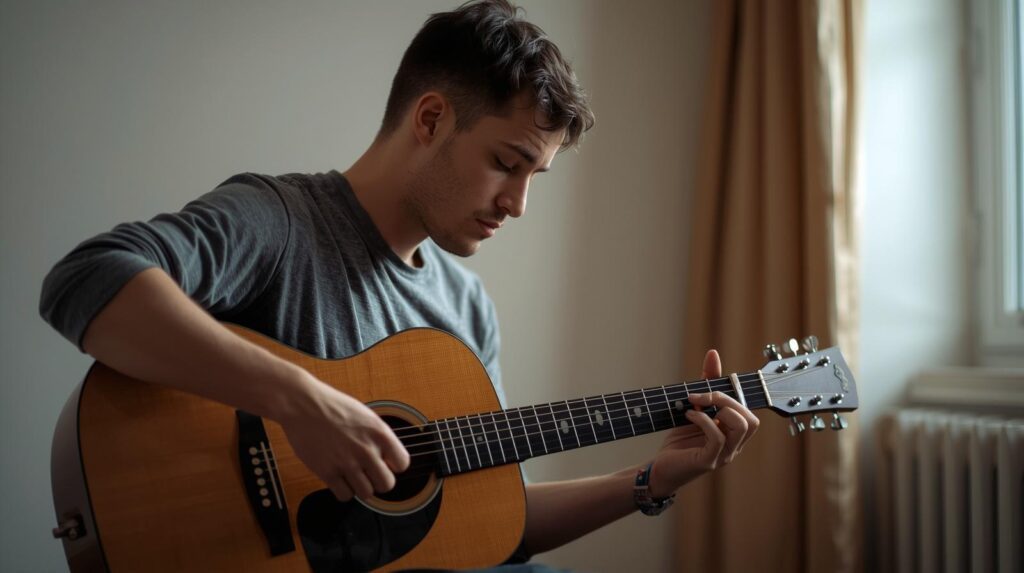 slow guitar practice for better timing and accuracy