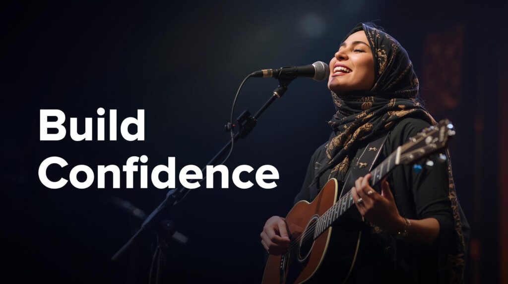 how to build confidence as a worship guitarist