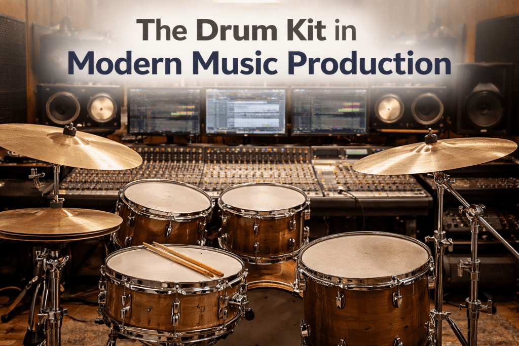 Evolution of the modern drum kit