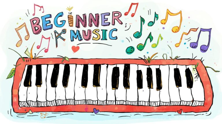 First songs for piano beginners