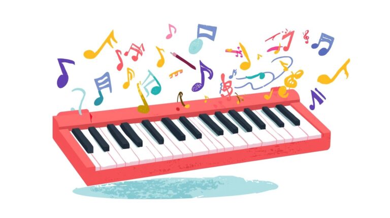 First songs for piano beginners
