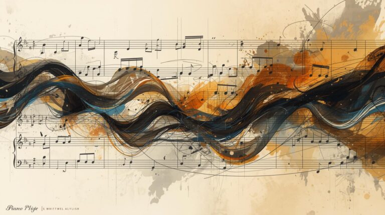 Musical form in piano pieces