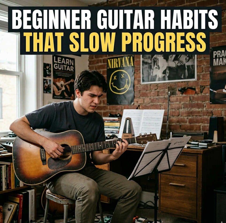 Beginner Guitar Habits That Slow Progress
