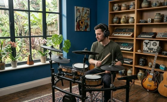 Practice Drums Quietly