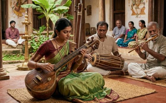 Carnatic Vocal Practice