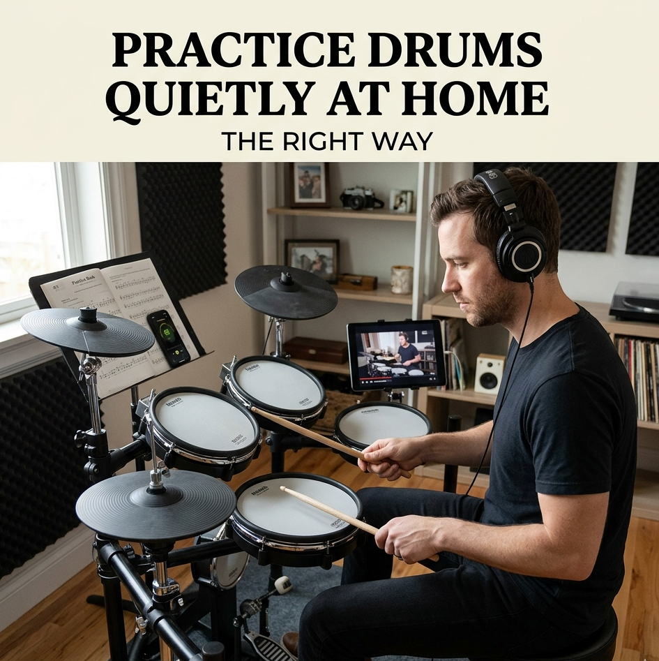 Practice Drums Quietly