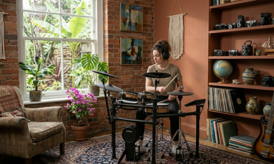 Practice Drums Quietly