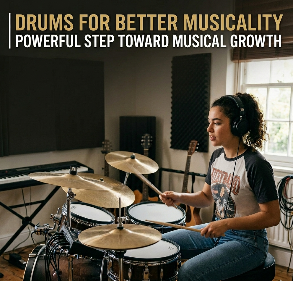 Drums for Better Musicality