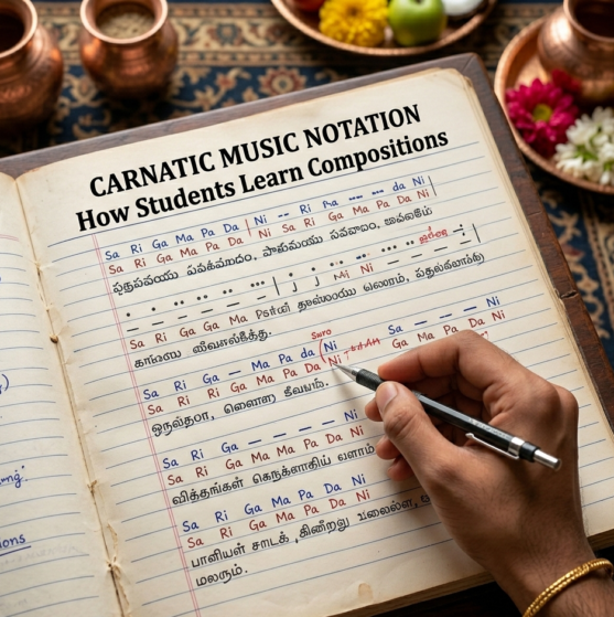 Carnatic Music Notation