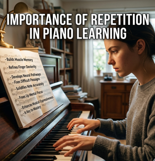 Importance of Repetition in Piano Learning