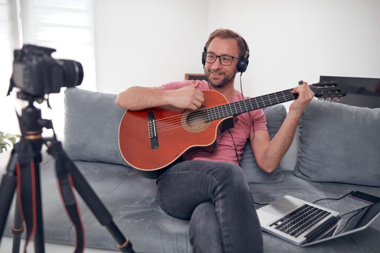 recording yourself on guitar