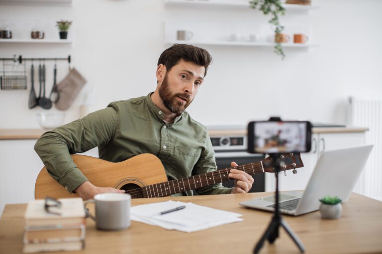 recording yourself on guitar