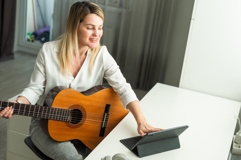 layer guitars in a song