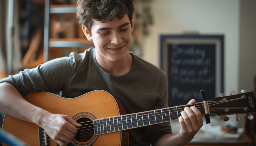 Guitar Learning Builds Confidence