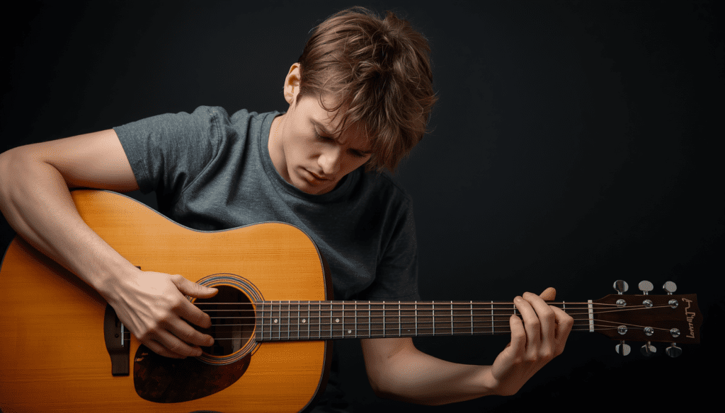 Finger Pain in Beginner Guitarists
