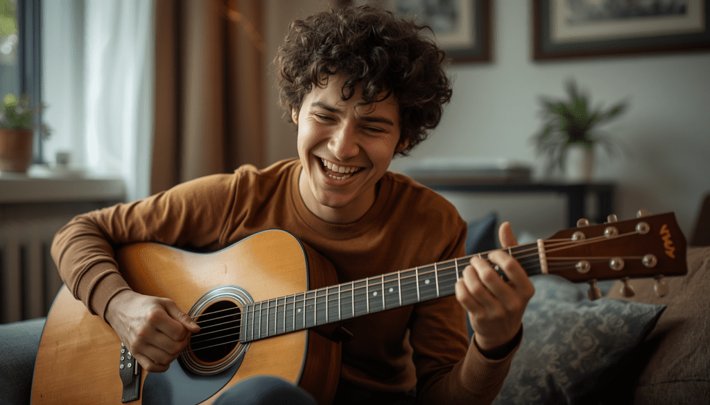 Guitar Learning Builds Confidence