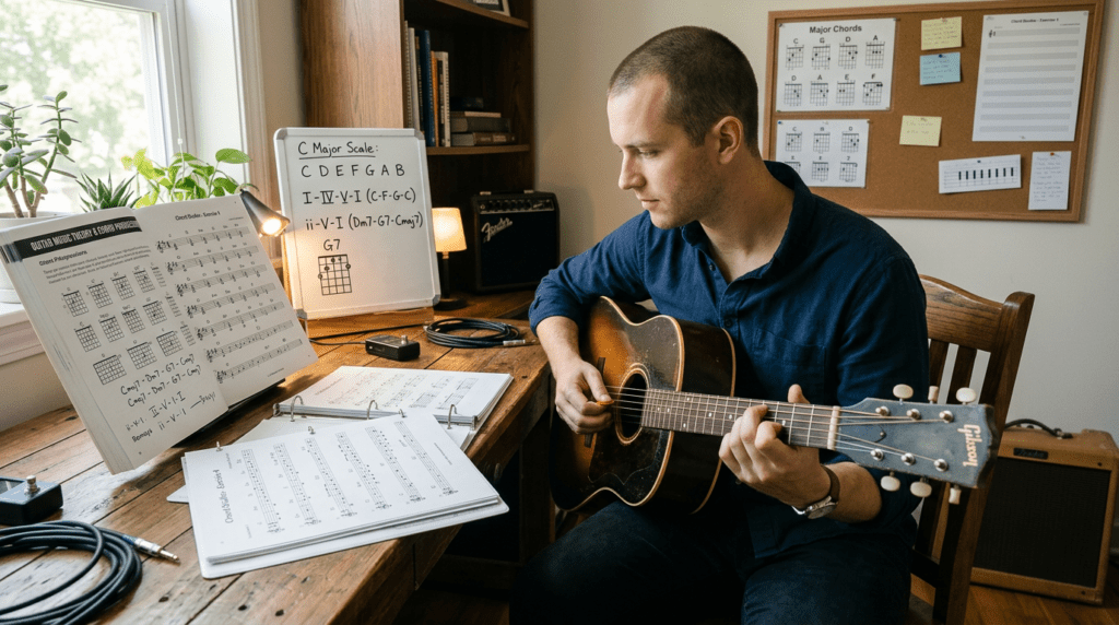 4. Understanding Chord Progressions in Music Theory for Guitarists