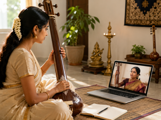 Online Carnatic Learning