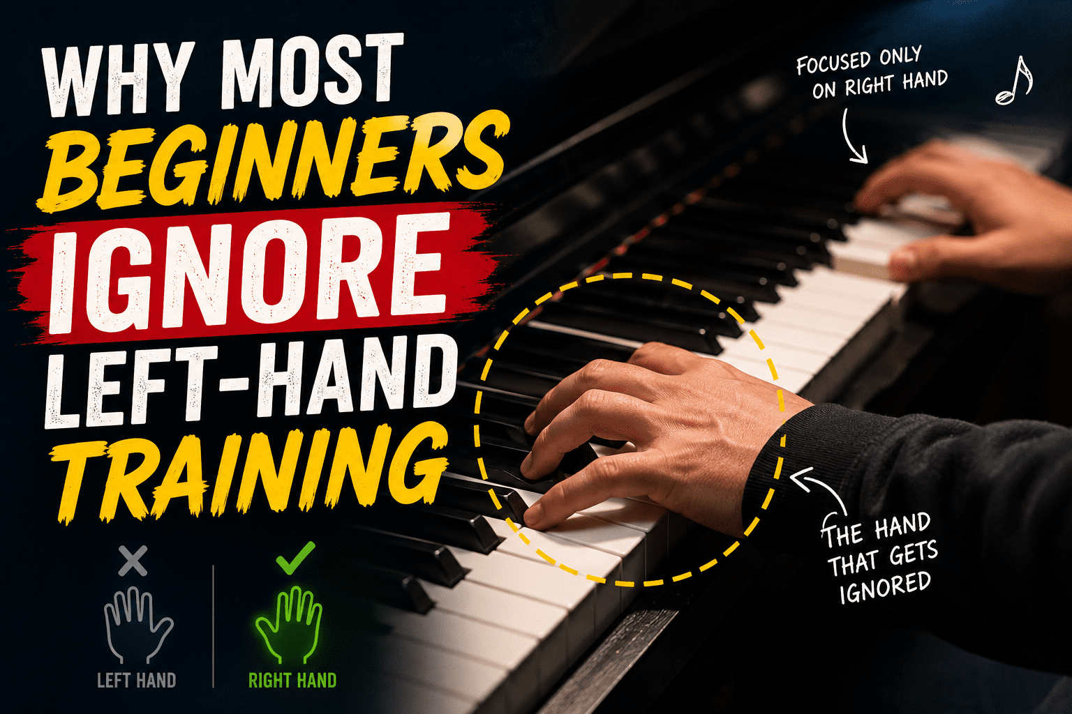 Beginners Ignore Left-Hand Training