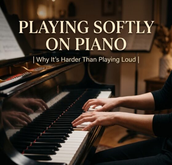 Playing Softly on Piano
