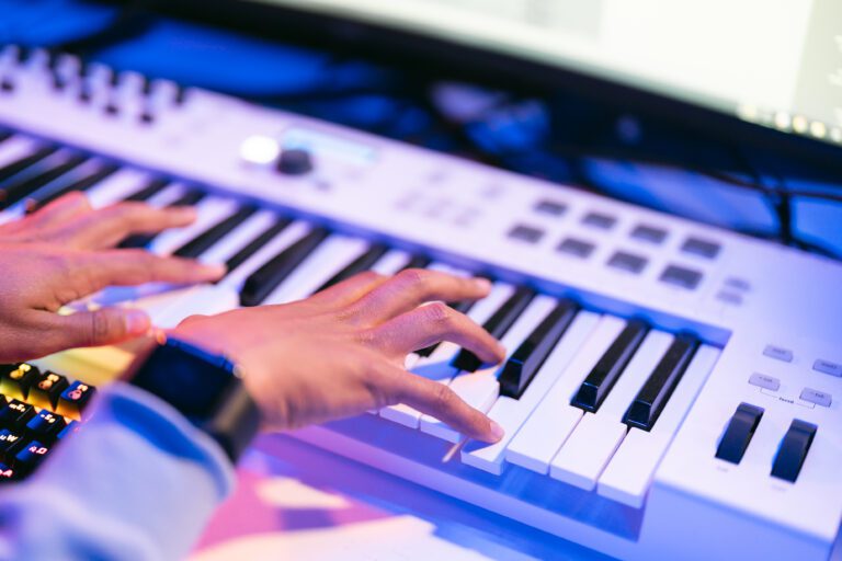 playing notes and telling a story