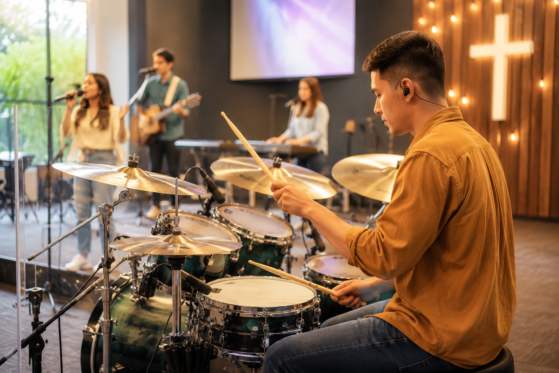 Playing Drums in a Worship Band