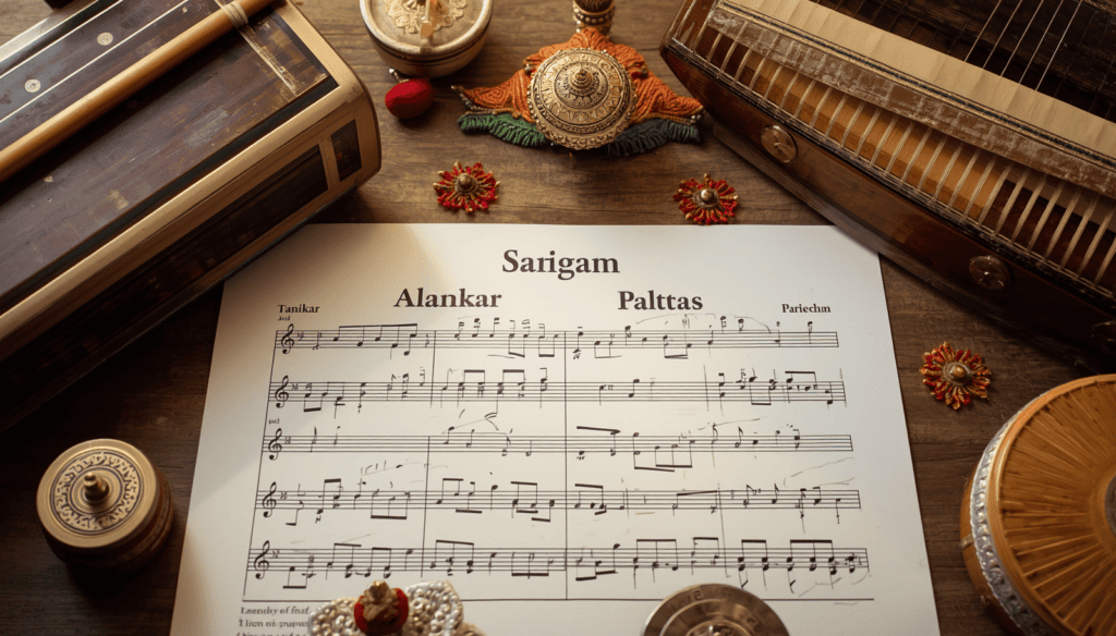 Alankar Sargam and Paltas