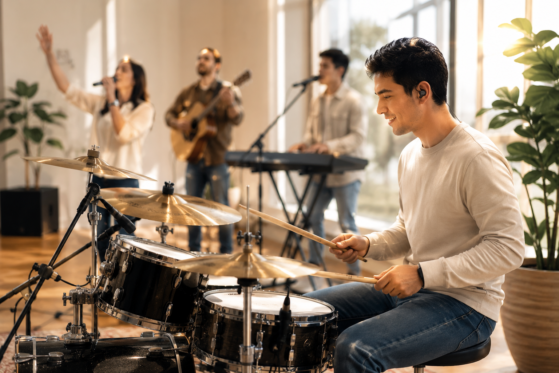 Playing Drums in a Worship Band