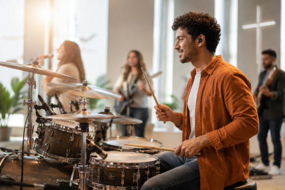 Playing Drums in a Worship Band