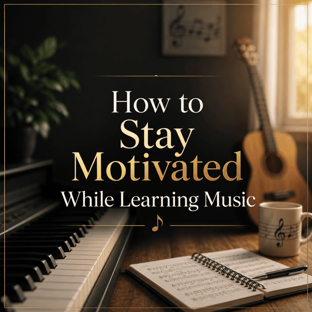 How to Stay Motivated While Learning Music