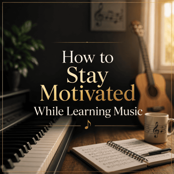 How to Stay Motivated While Learning Music