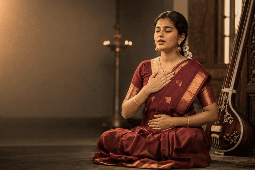 Breathing Techniques for Carnatic Vocals