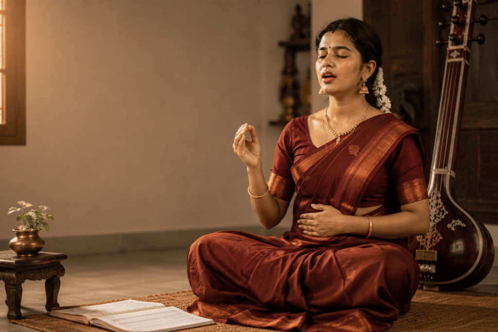 Breathing Techniques for Carnatic Vocalists
