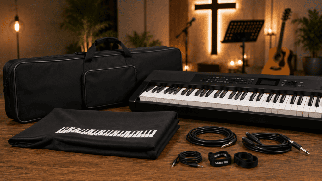 Essential Accessories for Worship Pianists (Pedals, Stands, etc.)​