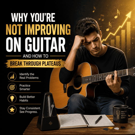 Why You're Not Improving on Guitar