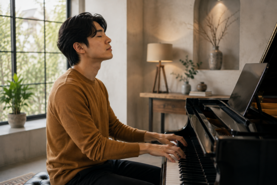 Breathing in Piano
