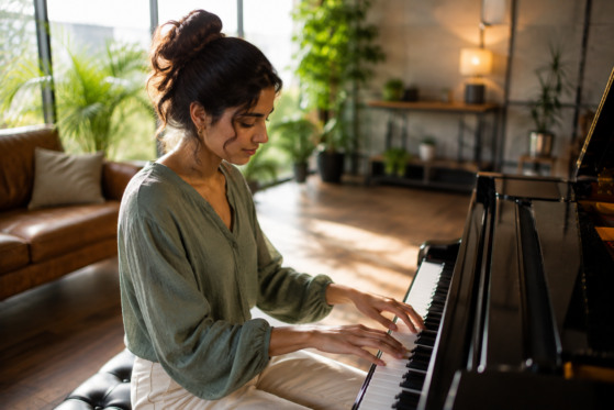 Breathing in Piano