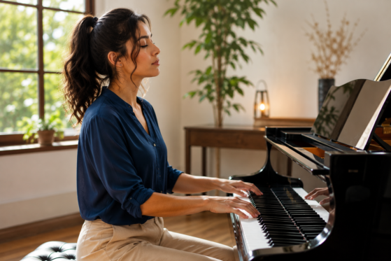 Breathing in Piano